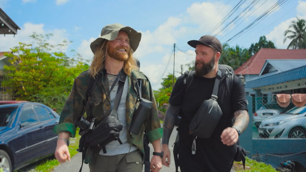who is sam ryders mate kaz on celebrity race across the world